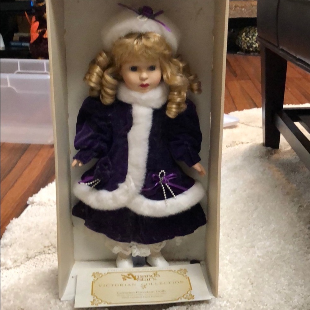 Porcelain Doll NWOT - Picture 1 of 7